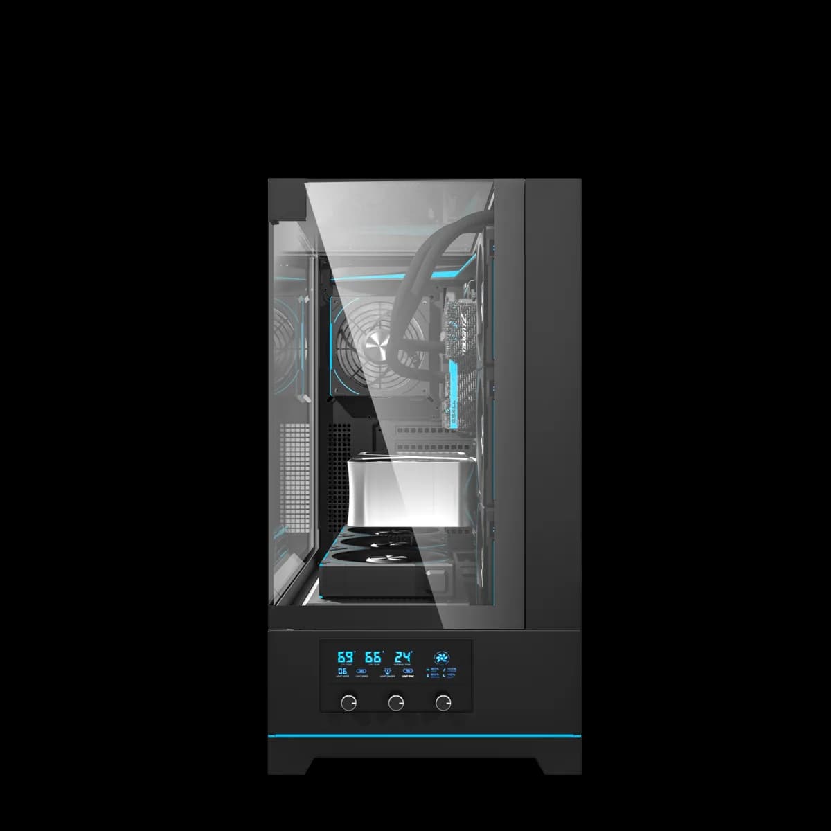 کیس گیمینگ دارک فلش DARKFLASH DY450PRO — تصویر ۴