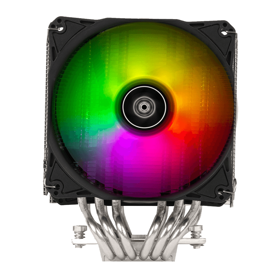خنک کننده پردازنده سیلوراستون Hydrogon D120 ARGB — تصویر ۵