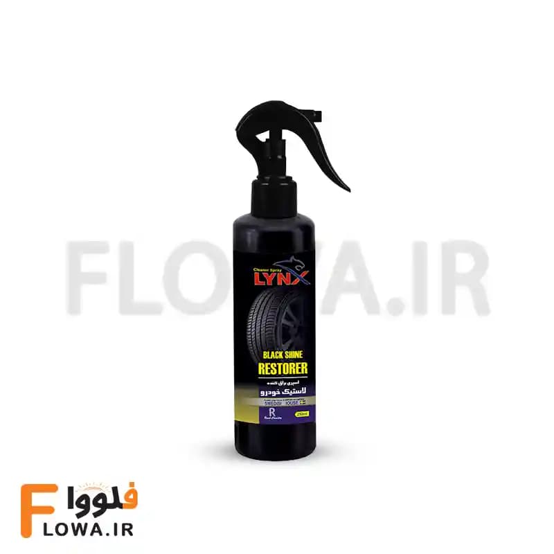 اسپری براق کننده لاستیک خودرو LYNX — تصویر ۳