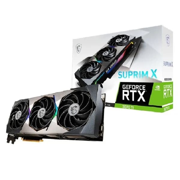 کارت گرافیک استوک ام اس آی MSI RTX 3070 TI SUPRIM X 8GB