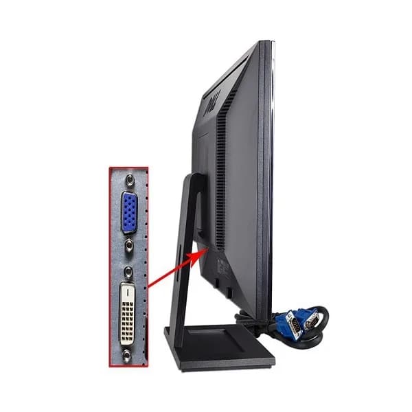 مانیتور استوک دل 22 اینچ Dell e2211hb — تصویر ۳