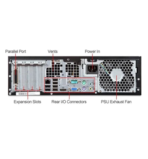مینی کیس استوک HP Compaq 8200 پردازنده I5 — تصویر ۶