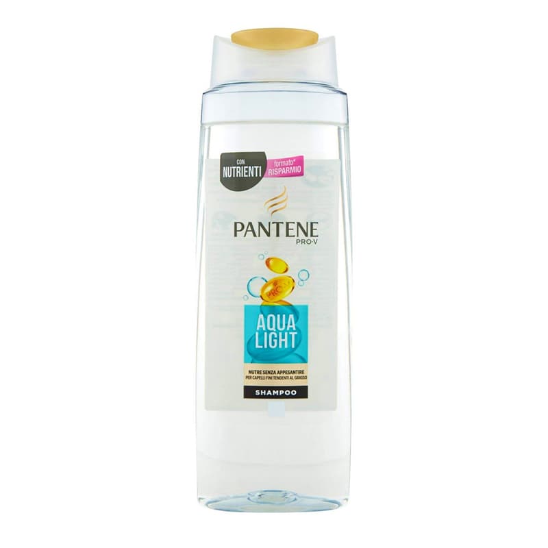 شامپو مو پنتن pantene مدل Aqua Light مخصوص موی چرب حجم 300 میل — تصویر ۴