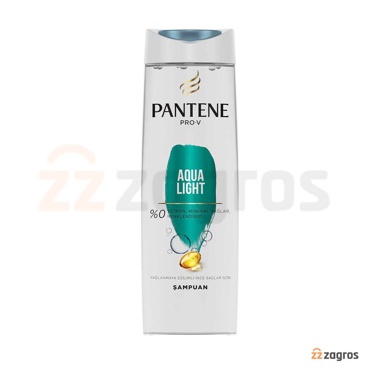 شامپو مو پنتن pantene مدل Aqua Light مخصوص موی چرب حجم 300 میل — تصویر ۵