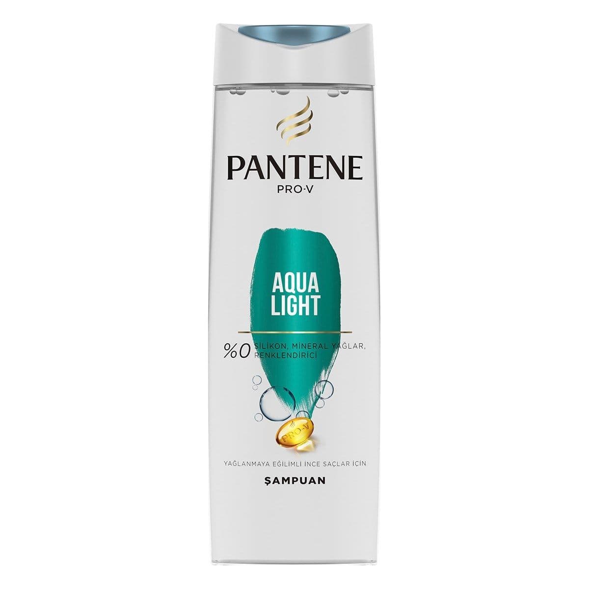 شامپو مو پنتن pantene مدل Aqua Light مخصوص موی چرب حجم 300 میل — تصویر ۲