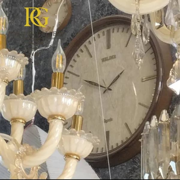 ساعت چوبی و کرم قطر 70 — تصویر ۳