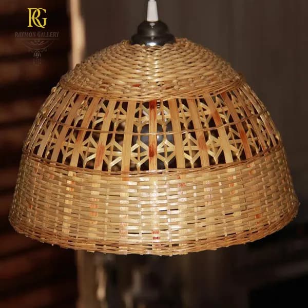 لوستر حصیری وارداتی کد 123