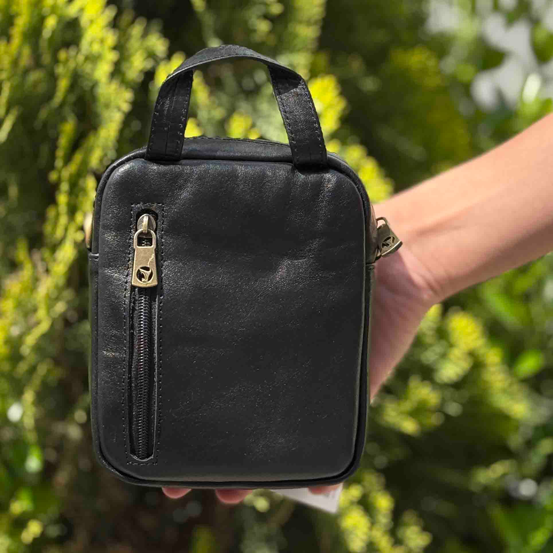 کیف دوشی چرم طبیعی چرمسال کد (7798) — تصویر ۶