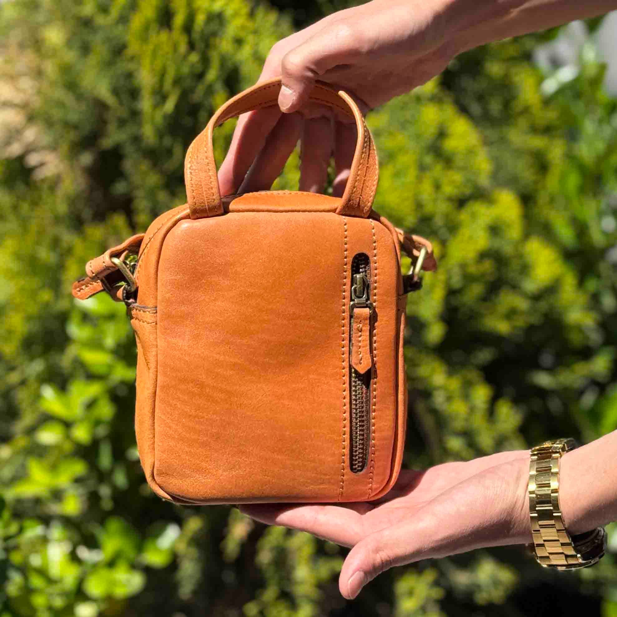 کیف دوشی چرم طبیعی GUCCI کد (7792) — تصویر ۶
