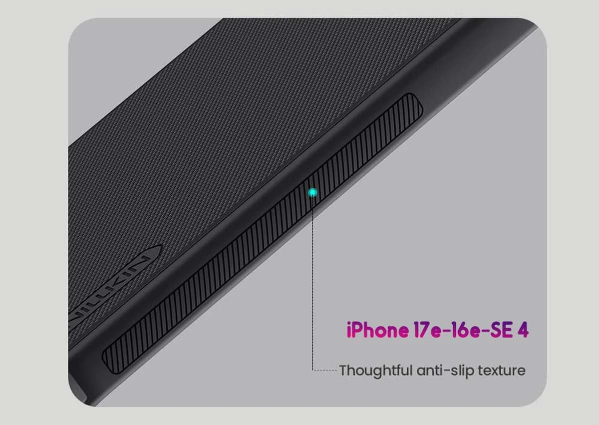 قاب ضدضربه مگنتی iPhone 17e مارک نیلکین مدل Super Frosted Shield Pro Magnetic — تصویر ۸