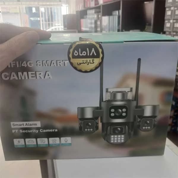 دوربین مداربسته 4 لنزه سیمکارتی سرور ایران — تصویر ۲