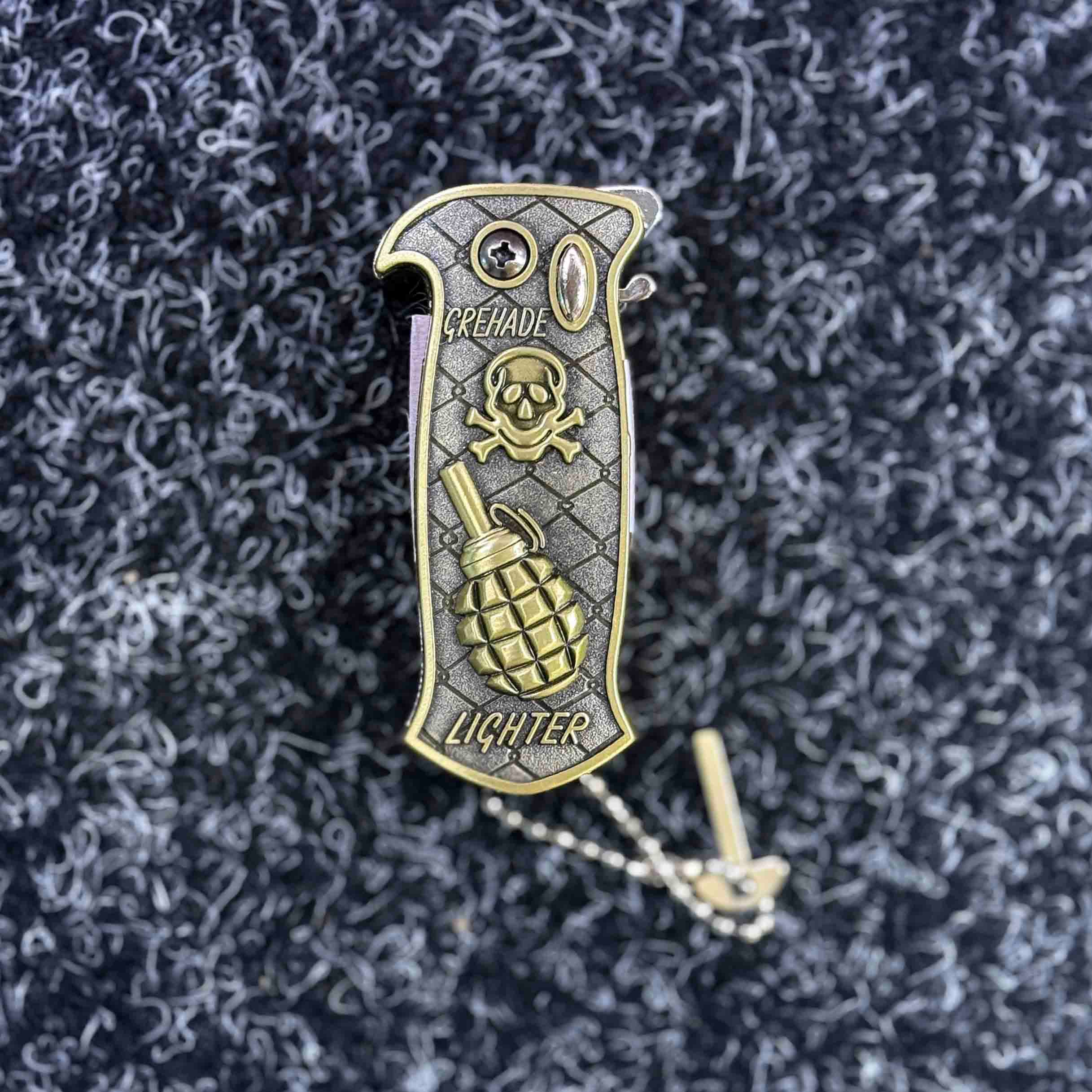 فندک چاقودار طرح اسکلت کد (9015) — تصویر ۵