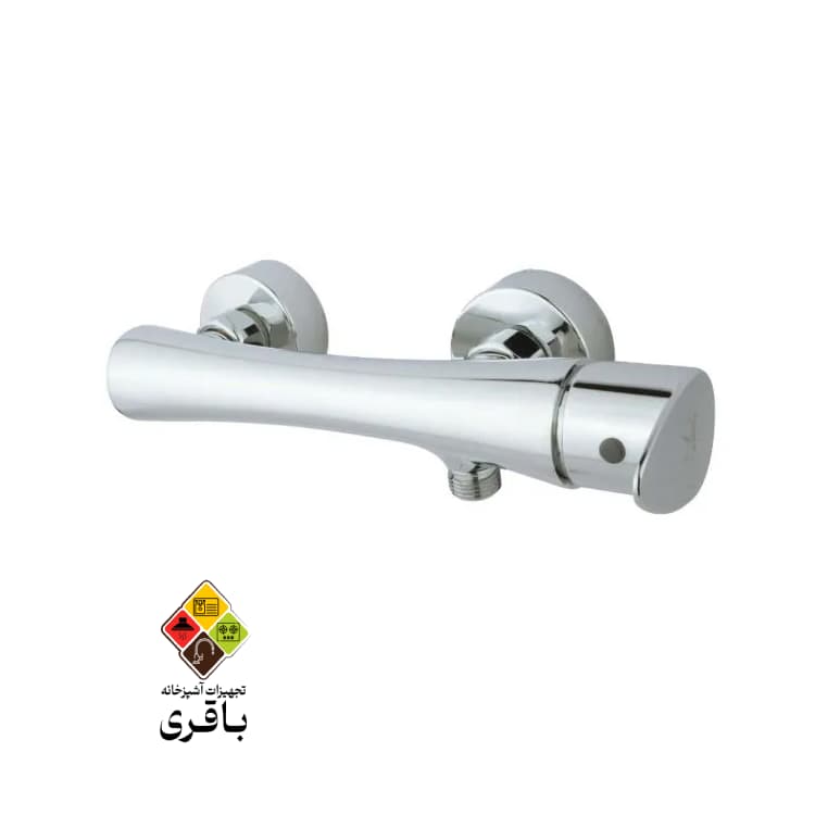 شیر توالت مدل آتیس کروم راسان — تصویر ۷