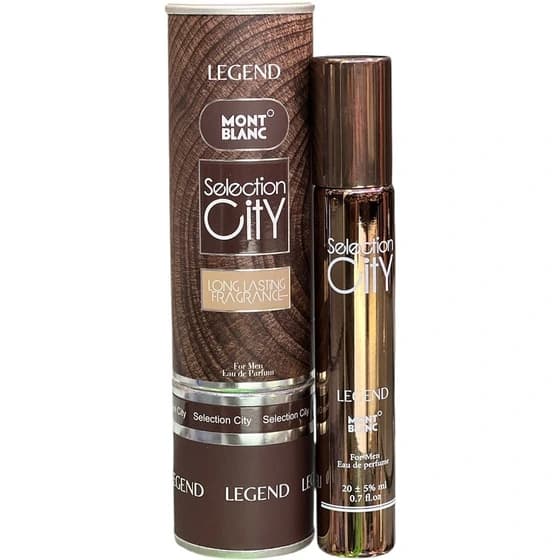 عطر جیبی مردانه سلکشن سیتی مدل مونت بلک لجند کد (7411)