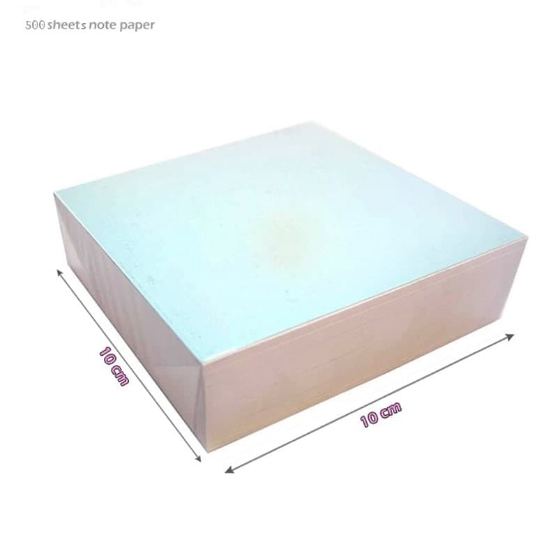 کاغذ یادداشت 250 برگی سایز 10×10 سانت — تصویر ۴