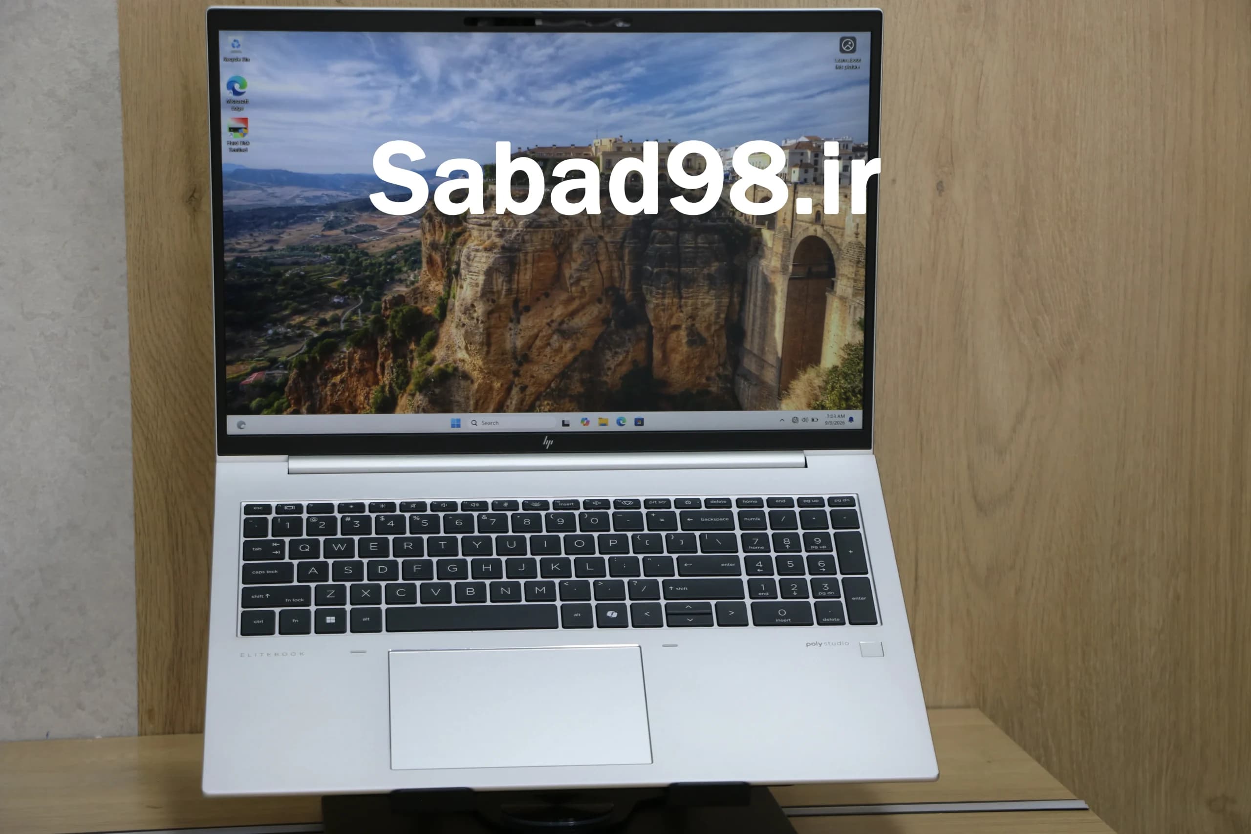لپ تاپ HP Elitebook 865 G11 Ryzen 7 Pro 8840U | 16GB | SSD 256GB | AMD Radeon 780M | 16 inch FHD