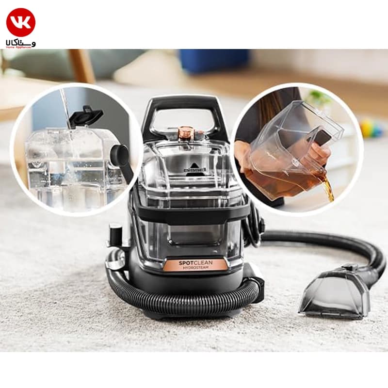 فرش شوی و مبل شوی بیسل مدل 3700 Spotclean Hydrosteam — تصویر ۷