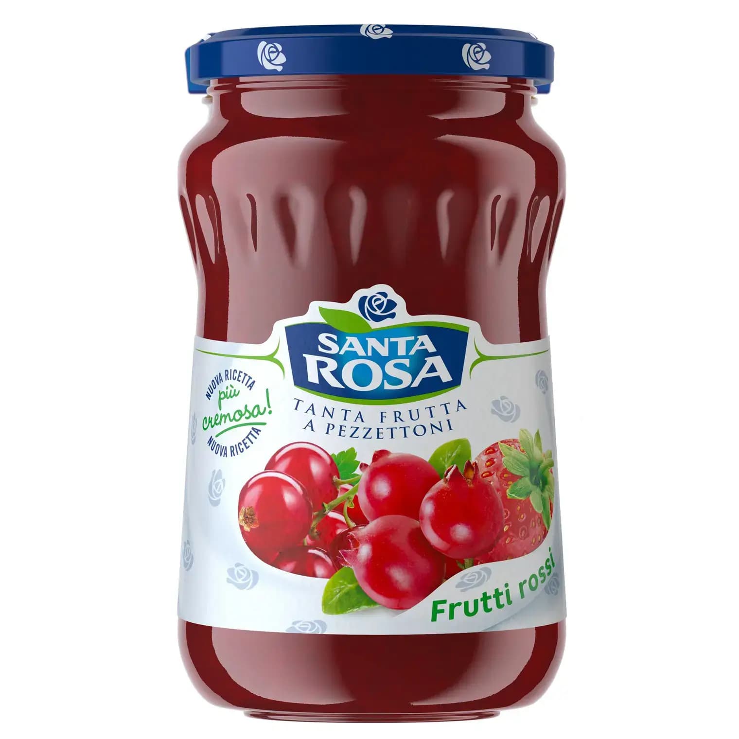 مربای میوه‌های قرمز سانتا روزا اکسترا حاوی تکه های درشت میوه 350 گرم Santa Rosa Confettura Extra di Frutti Rossi