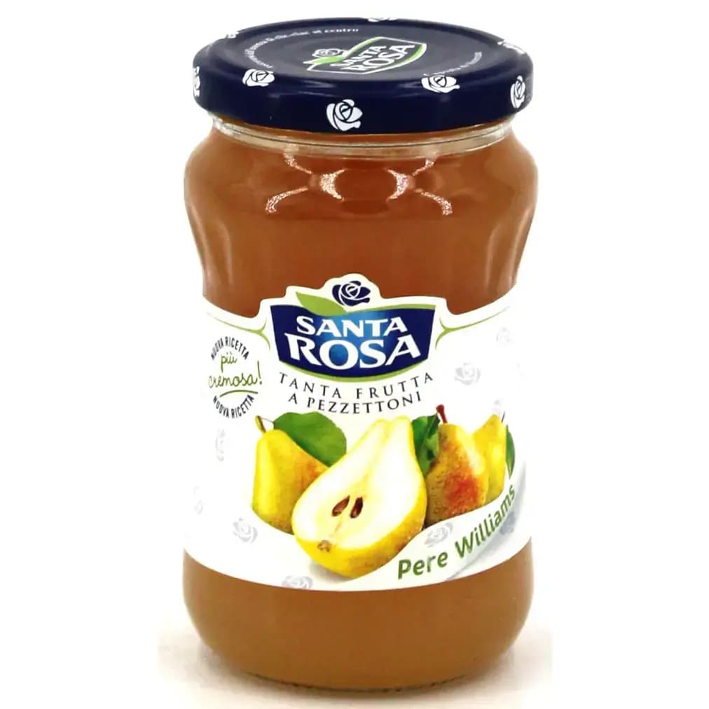 مربای گلابی ویلیامز سانتا روزا اکسترا حاوی تکه های درشت میوه 350 گرم Santa Rosa Confettura Extra di Pere Williams — تصویر ۲