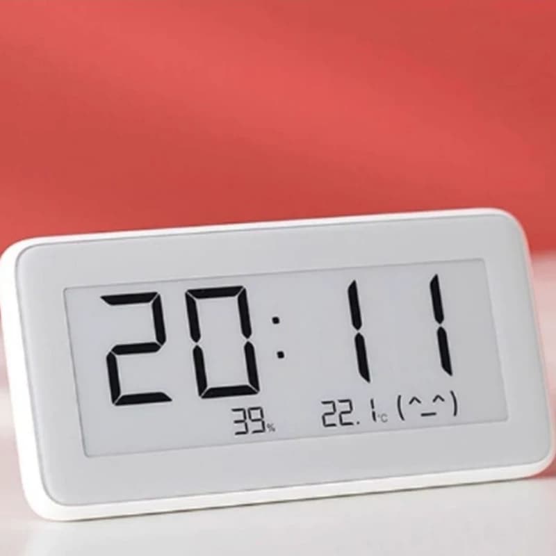 ساعت و دماسنج و رطوبت سنج هوشمند شیائومی Xiaomi Temperature and Humidity Monitor — تصویر ۵