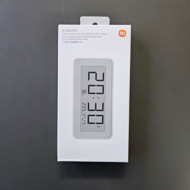 ساعت و دماسنج و رطوبت سنج هوشمند شیائومی Xiaomi Temperature and Humidity Monitor — تصویر ۶