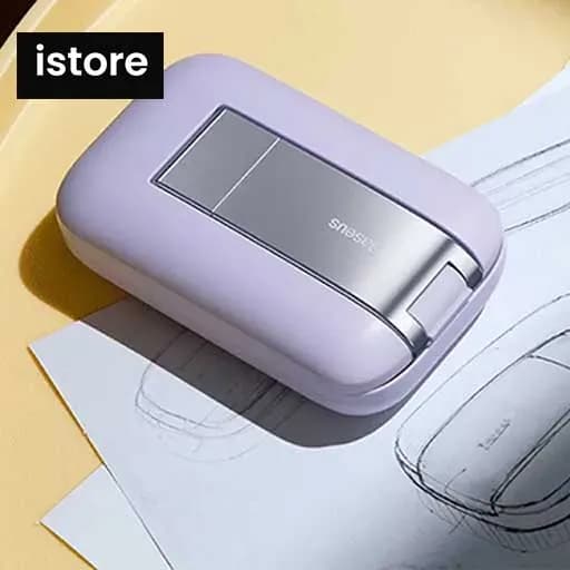 هولدر و پایه نگهدارنده رومیزی باسئوس Baseus seashell series folding phone stand — تصویر ۷