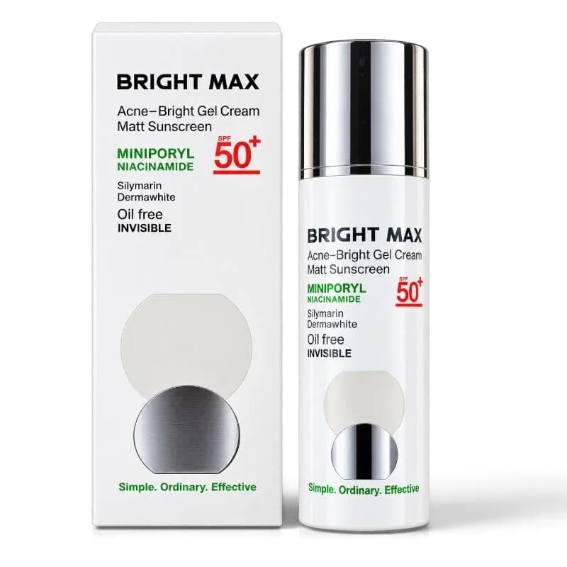 ژل کرم ضدآفتاب مات آکنه-برایت برایت مکس/BRIGHT MAX — تصویر ۳