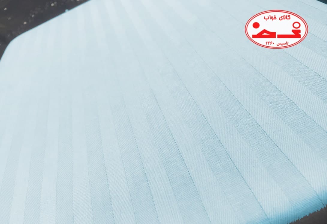 ست کاور لحاف یک نفره آبی روشن — تصویر ۲