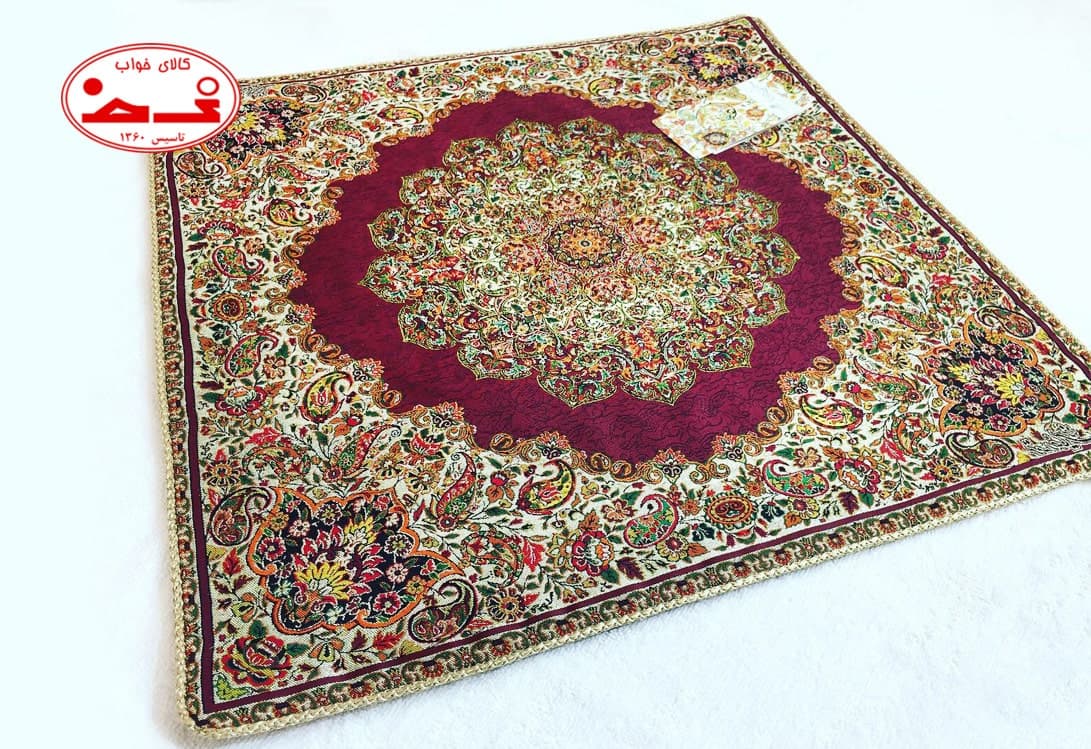 رومیزی ترمه مربعی طرح بختیاری