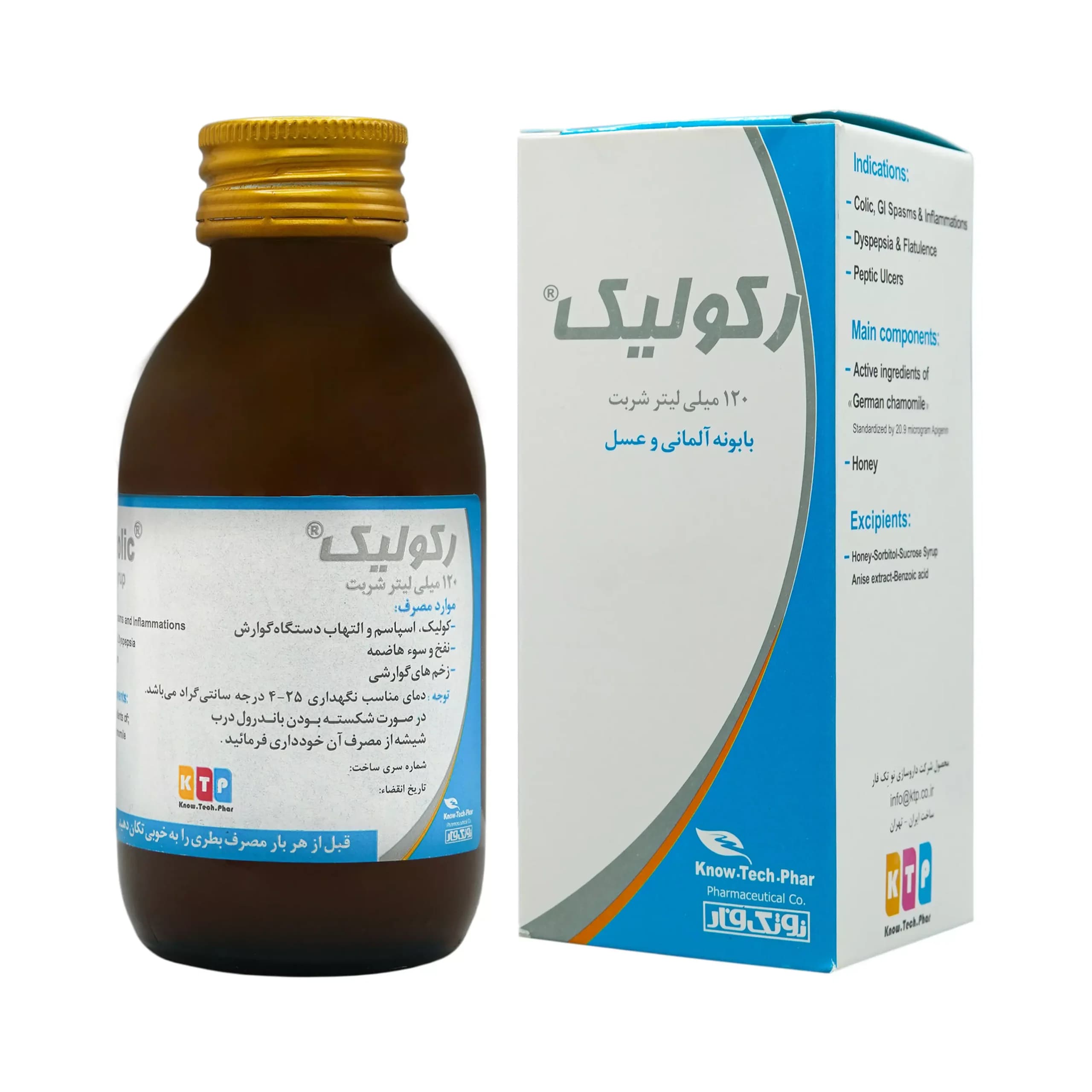 شربت رکولیک نوتک فار/Recolic Tech.Phar