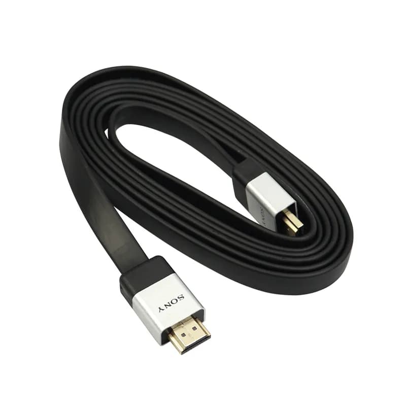 کابل تصویر HDMI سونی مدل 3D Flat به طول 2 متر — تصویر ۶