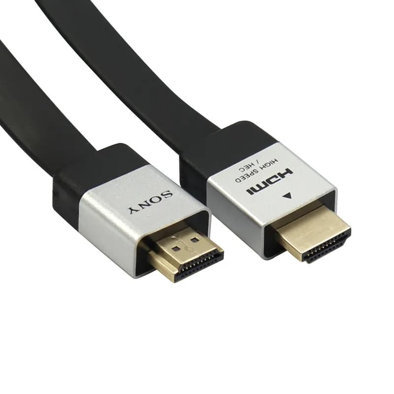 کابل تصویر HDMI سونی مدل 3D Flat به طول 2 متر — تصویر ۸