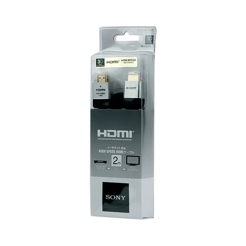 کابل تصویر HDMI سونی مدل 3D Flat به طول 2 متر — تصویر ۳