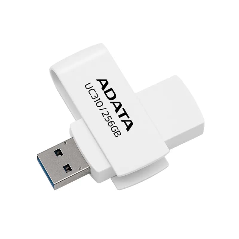 فلش مموری USB3.2 ای دیتا مدل UC310 ظرفیت 64 گیگابایت – سفید — تصویر ۹