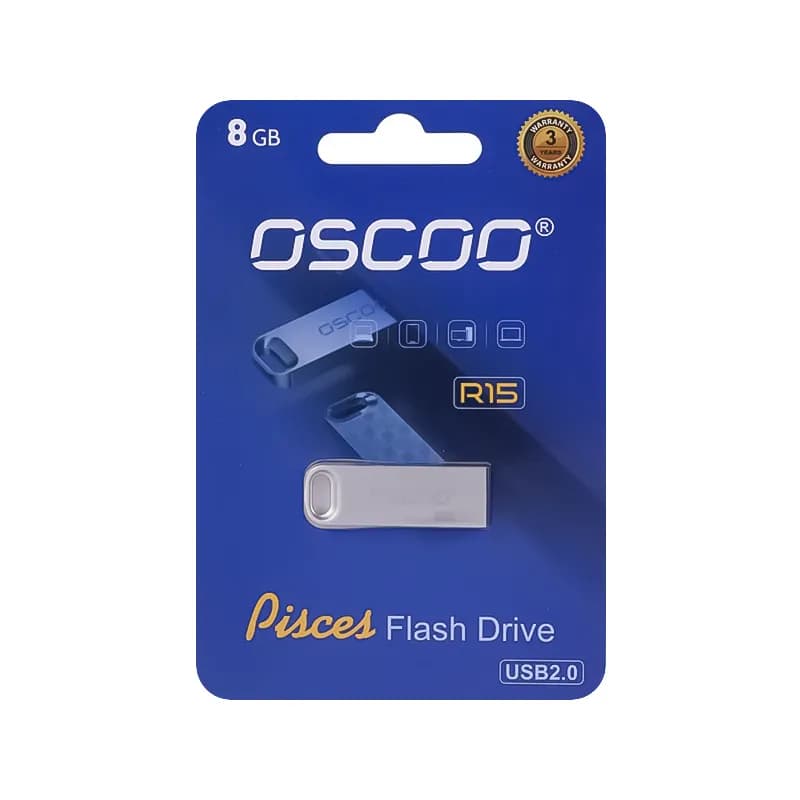 فلش مموری USB2.0 اوسکو مدل Pisces R15 ظرفیت 8 گیگابایت — تصویر ۴