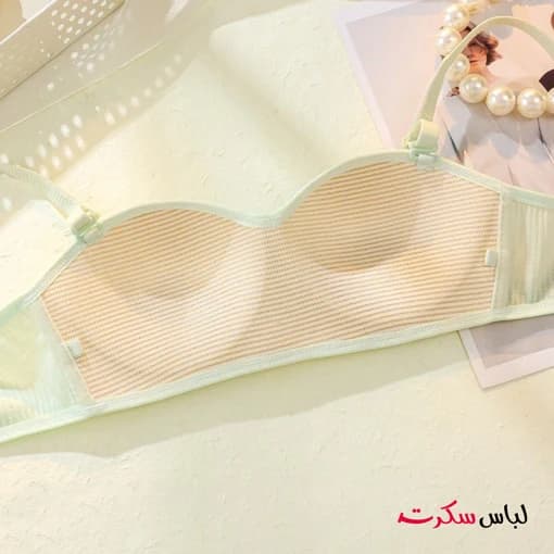 سوتین دکلته اسفنجی بدون فنر دخترانه ls8390 — تصویر ۷