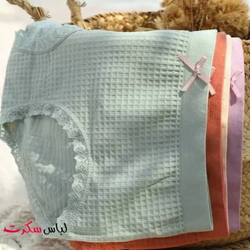 شورت نخی فانتزی ls01101 — تصویر ۸