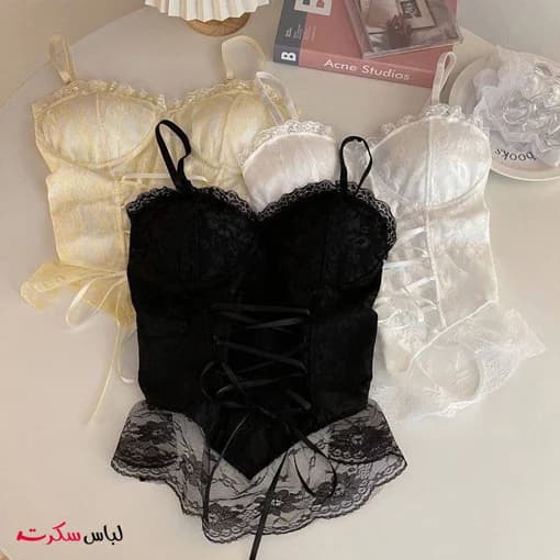 کراپ تاپ مجلسی فانتزی ls8842 — تصویر ۳