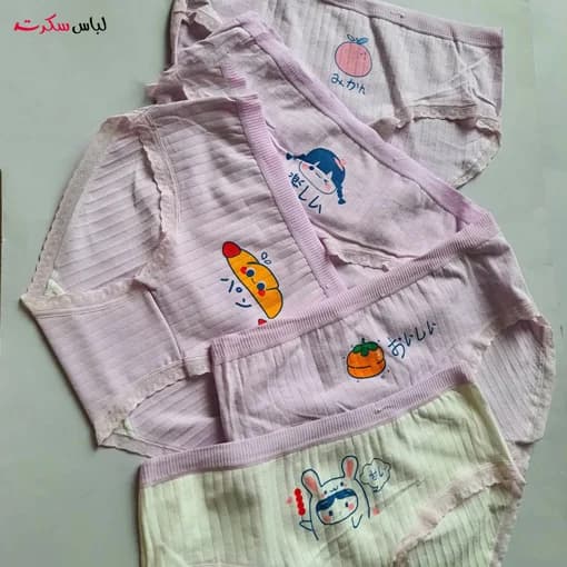 شورت فانتزی زنانه بسته 2 عددی ls00130 — تصویر ۵