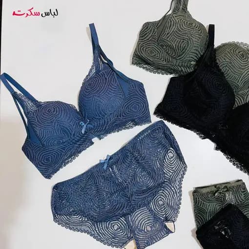 ست لباس زیر توری ls01111 — تصویر ۵