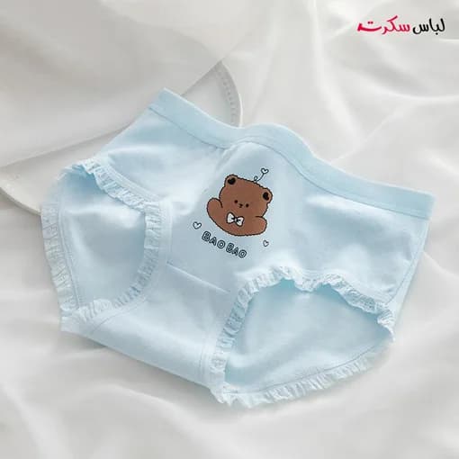 شورت عروسکی پنبه ای 3عددی ls0068 — تصویر ۱۰