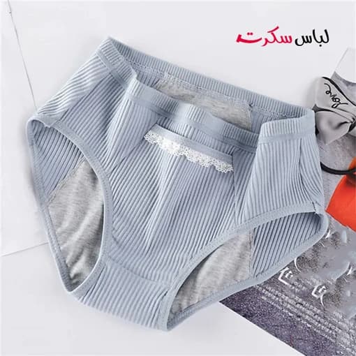 شورت قاعدگی جیب دار ls012 — تصویر ۲