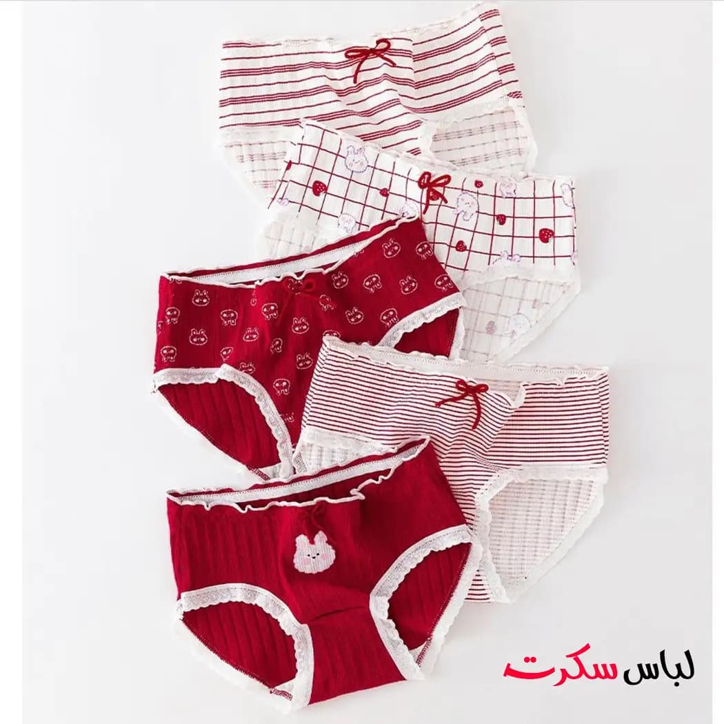 شورت فانتزی بسته 3 عددی ls0268 — تصویر ۵