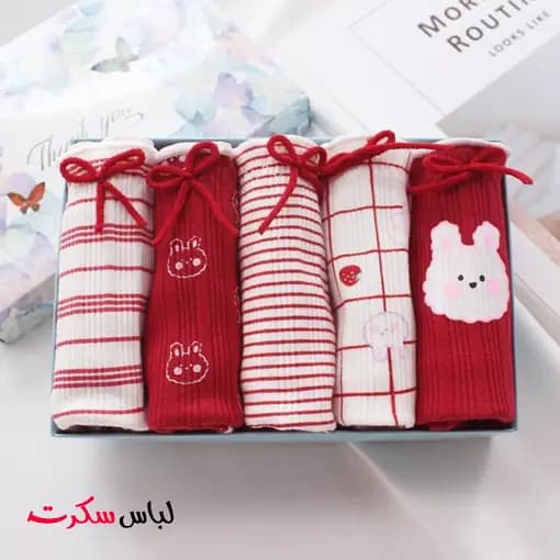 شورت فانتزی بسته 3 عددی ls0268 — تصویر ۴