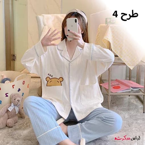 لباس خواب و راحتی زنانه ls0323 — تصویر ۱۲