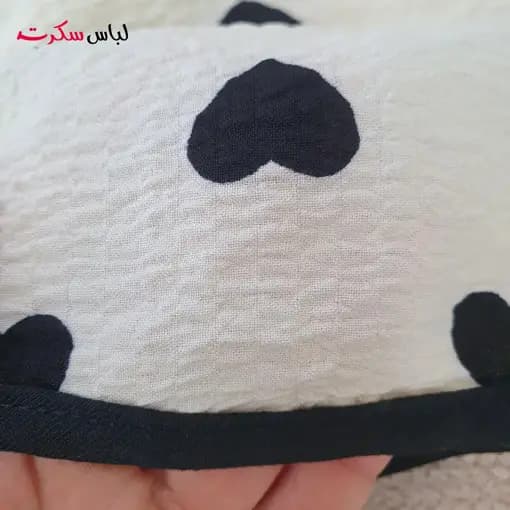 ست بلوز شلوار شلوارک زنانه فانتزی lslux0049 — تصویر ۷