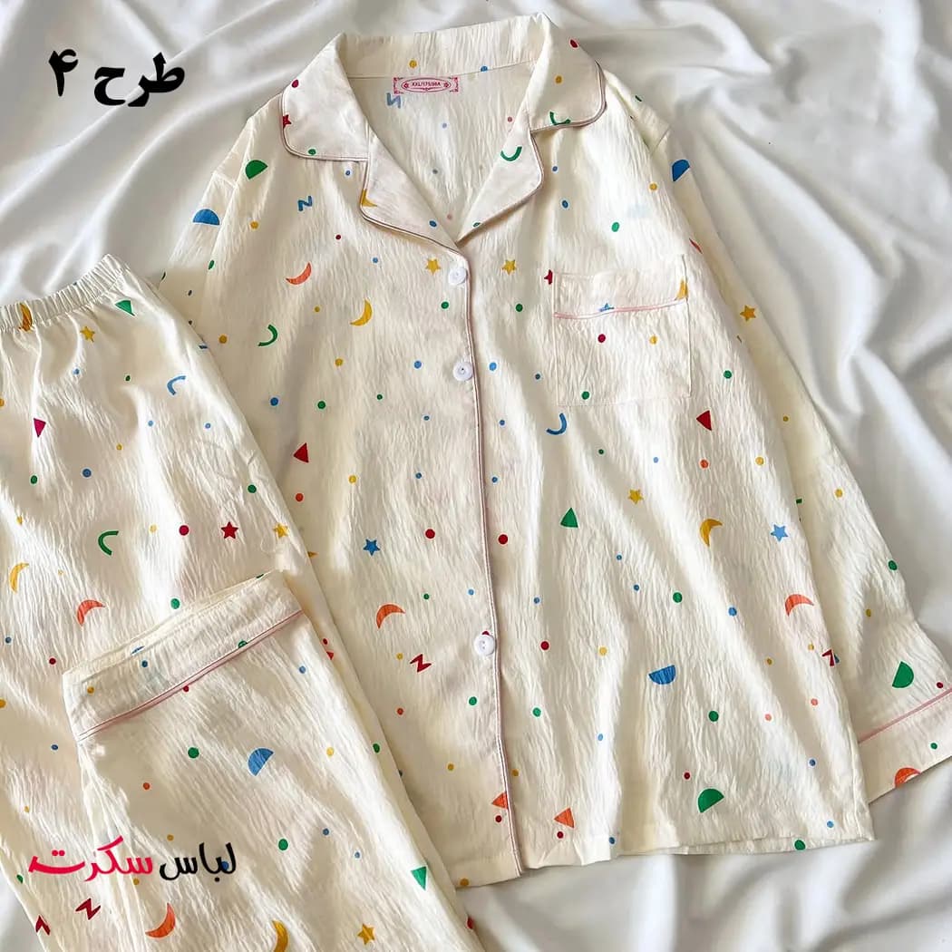 بلوز و شلوار راحتی فانتزی زنانه lslux0037 — تصویر ۱۱