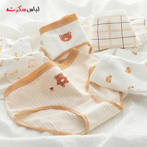 شورت نخی عروسکی زنانه بسته 2عددی ls8269 — تصویر ۶