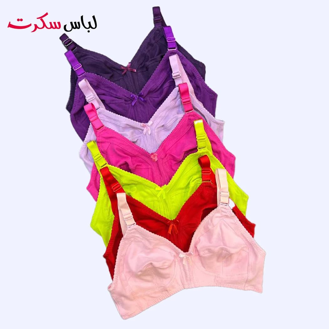 سوتین نخی بدون فنر فول کاور lsj3055 — تصویر ۶