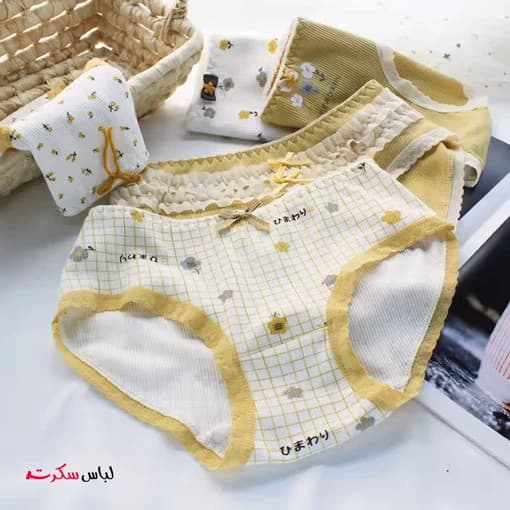 شورت فانتزی زنانه بسته 3 عددی ls01556